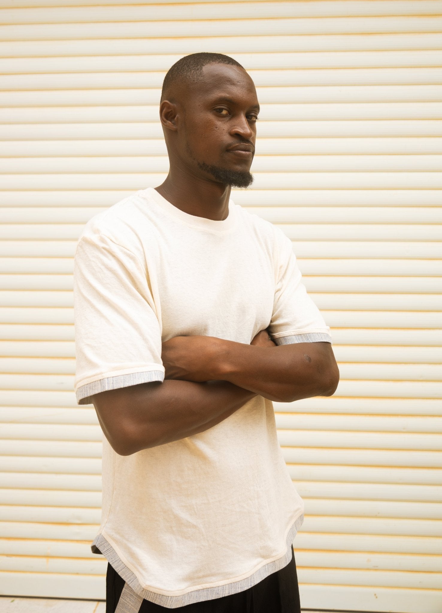 Teeshirt Ndakaaru Ecru - SOKOLATA CLOTHING