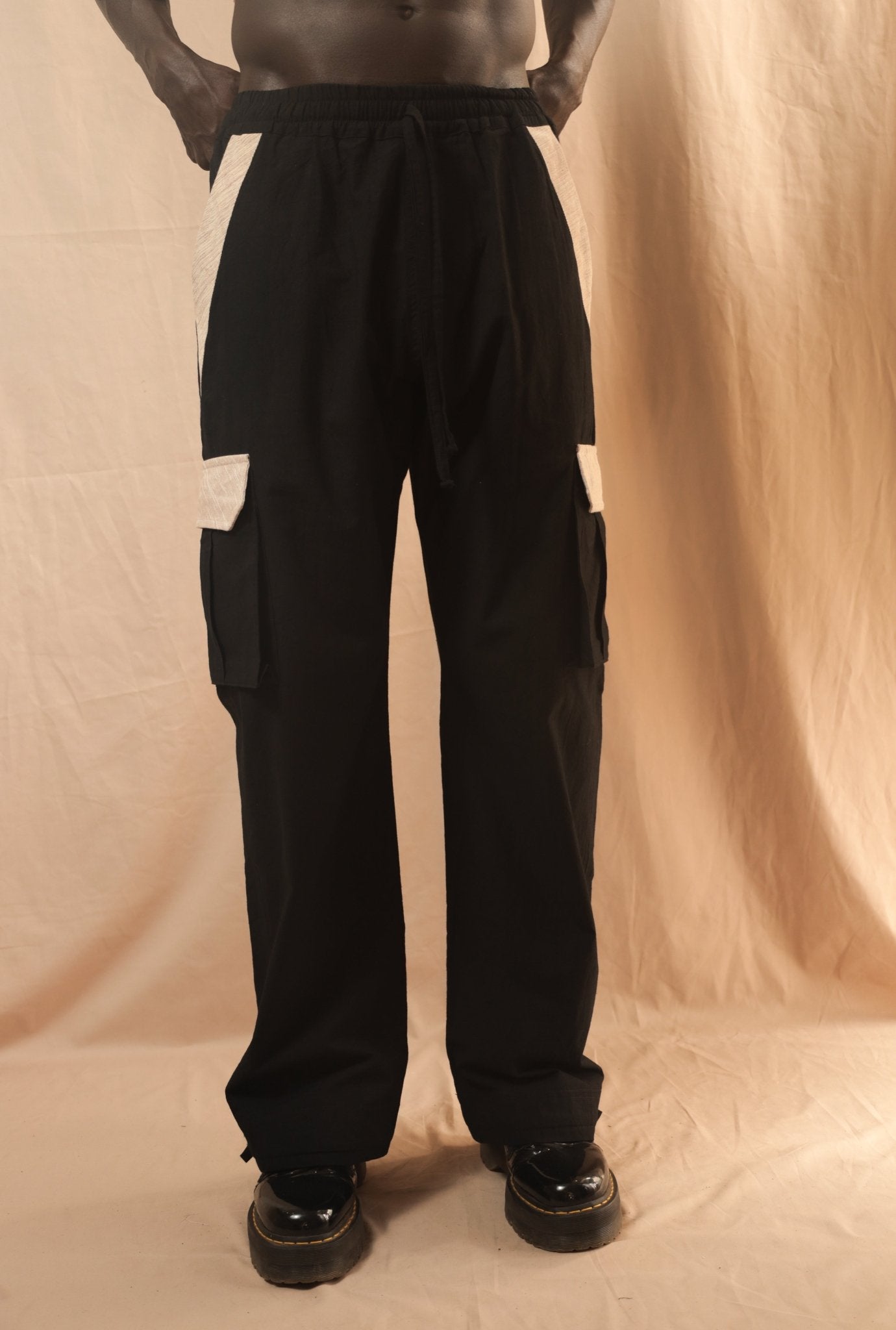 Pantalon Ketou Noir - SOKOLATA CLOTHING