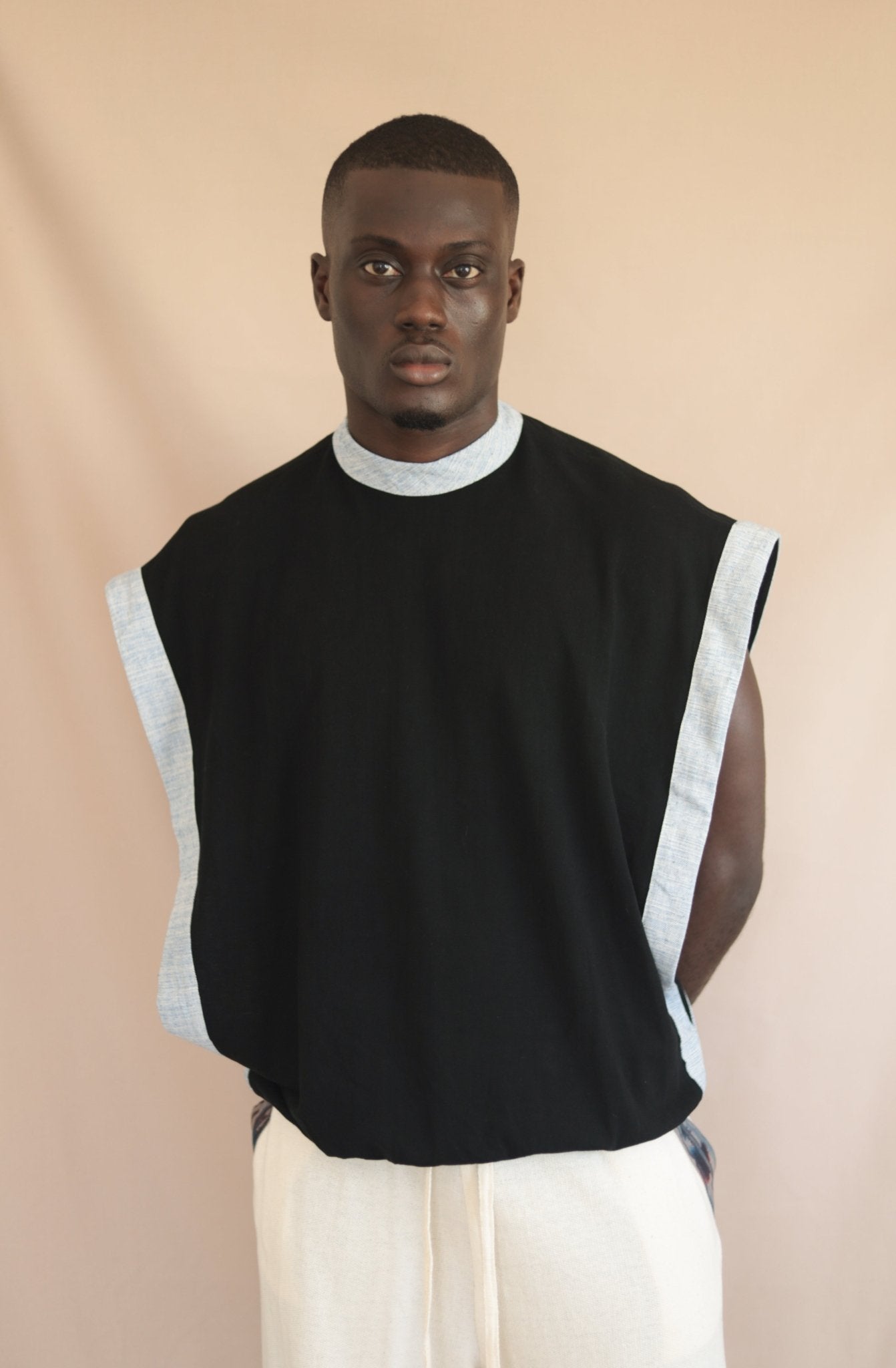 Top Kayar Noir - SOKOLATA CLOTHING