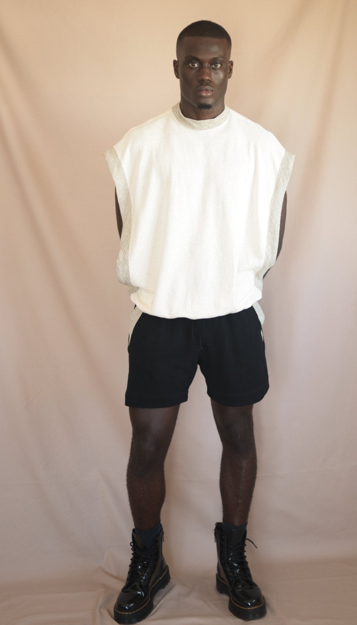 Top Kayar Ecru - SOKOLATA CLOTHING