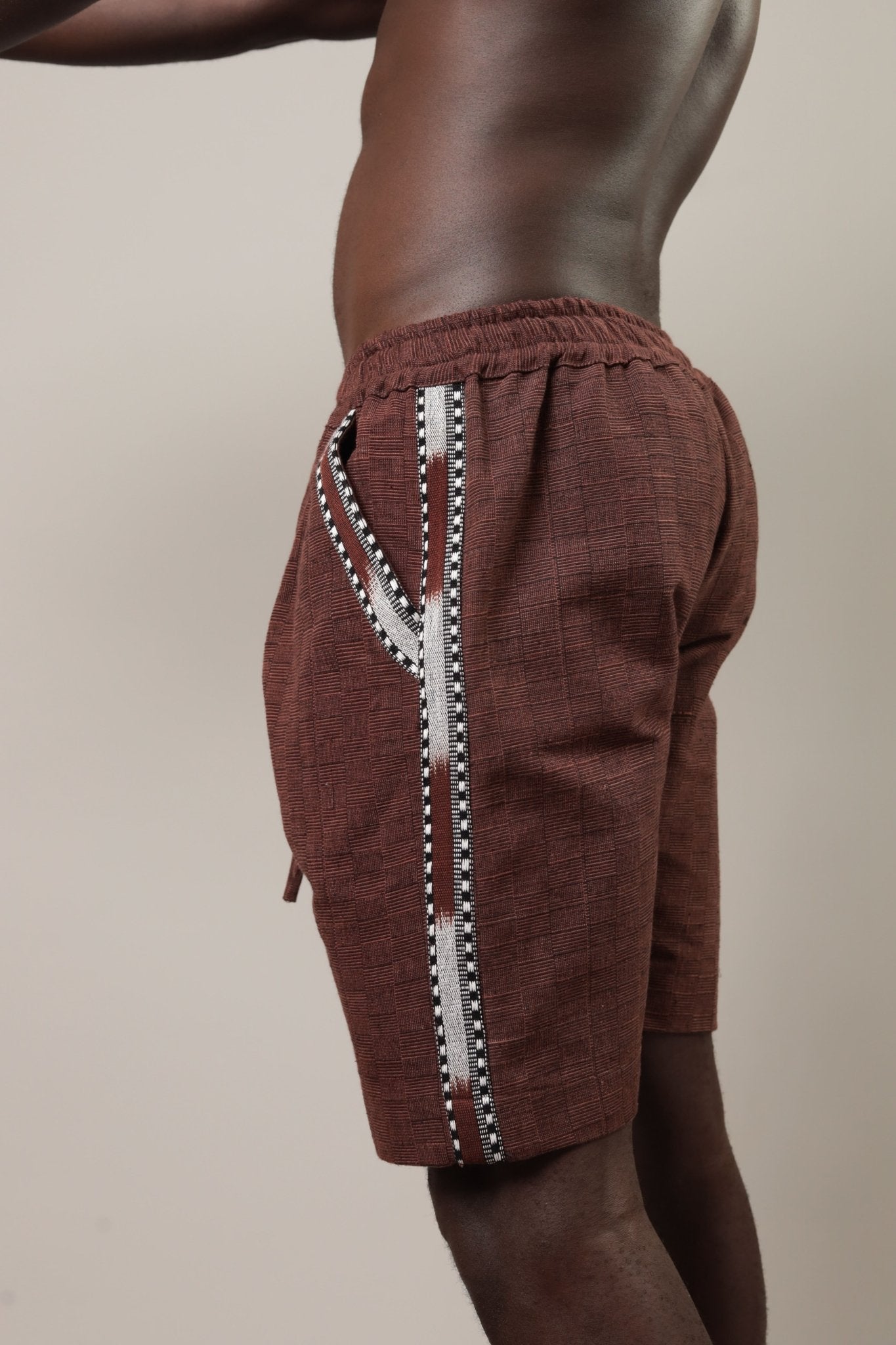 Short Kobri Marron chocolat - SOKOLATA CLOTHING