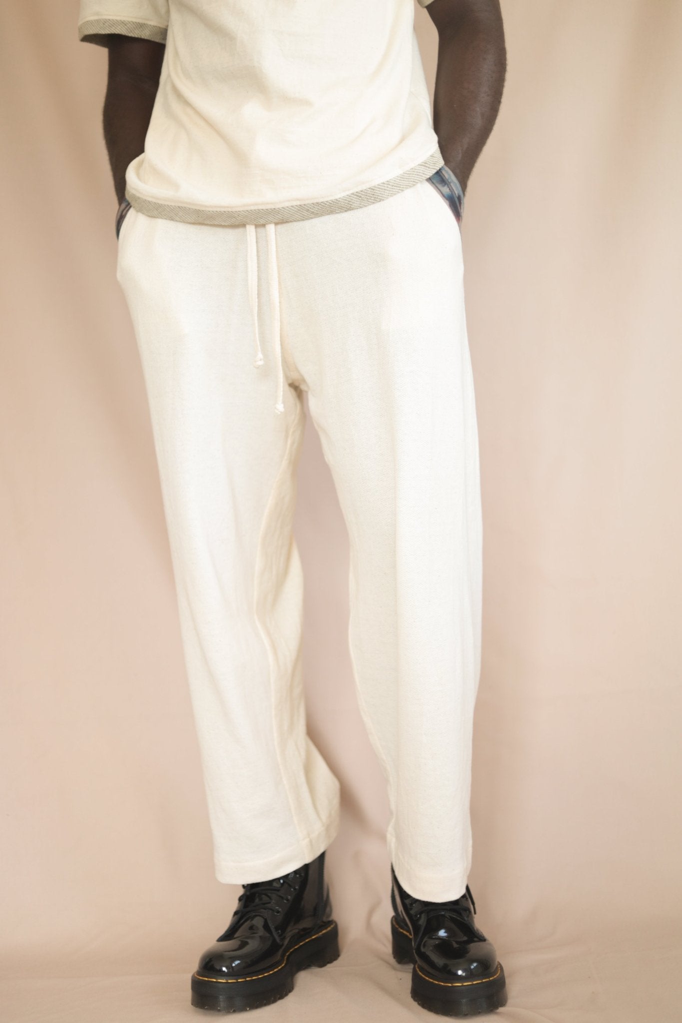 Pantalon Rosso Ecru - SOKOLATA CLOTHING