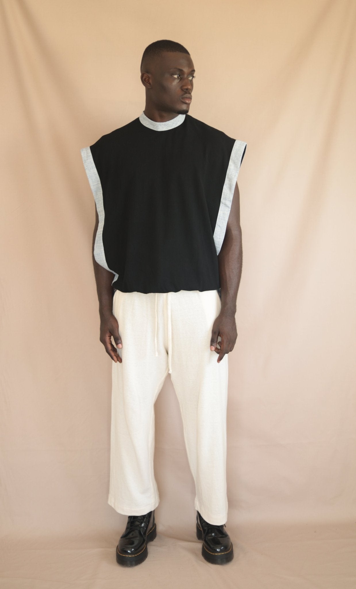 Top Kayar Noir - SOKOLATA CLOTHING