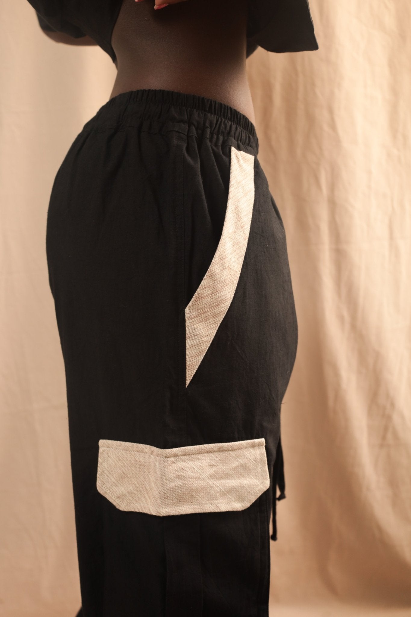 Pantalon Ketou Noir - SOKOLATA CLOTHING