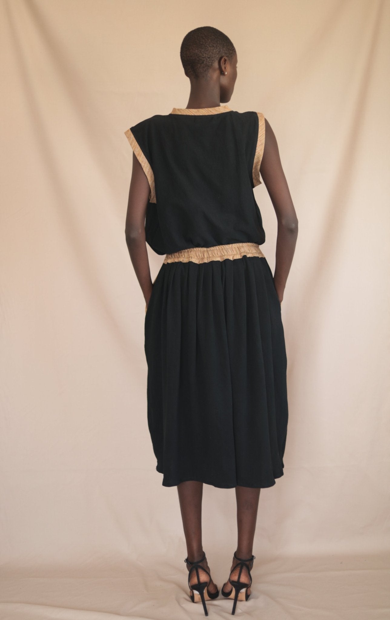 Jupe Bakel Noir - SOKOLATA CLOTHING