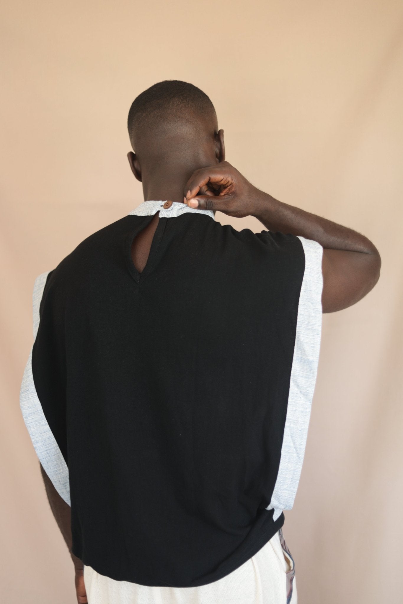 Top Kayar Noir - SOKOLATA CLOTHING