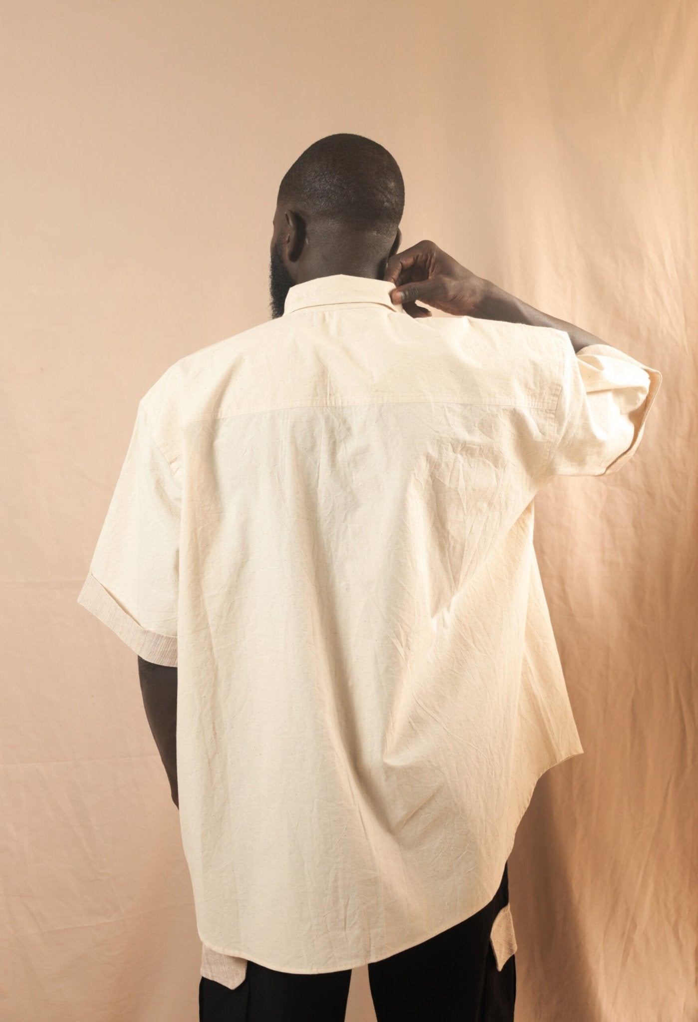 Chemise Agoua Ecru - SOKOLATA CLOTHING
