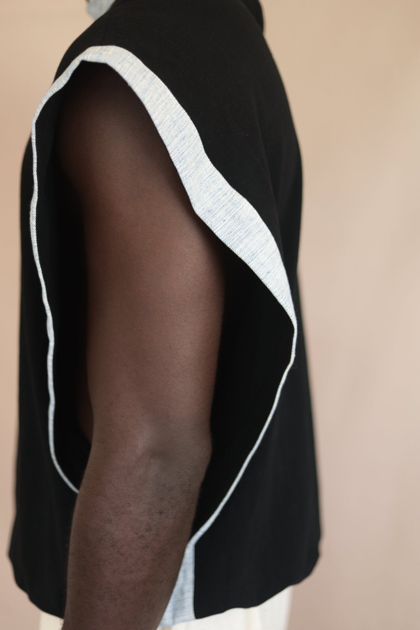 Top Kayar Noir - SOKOLATA CLOTHING