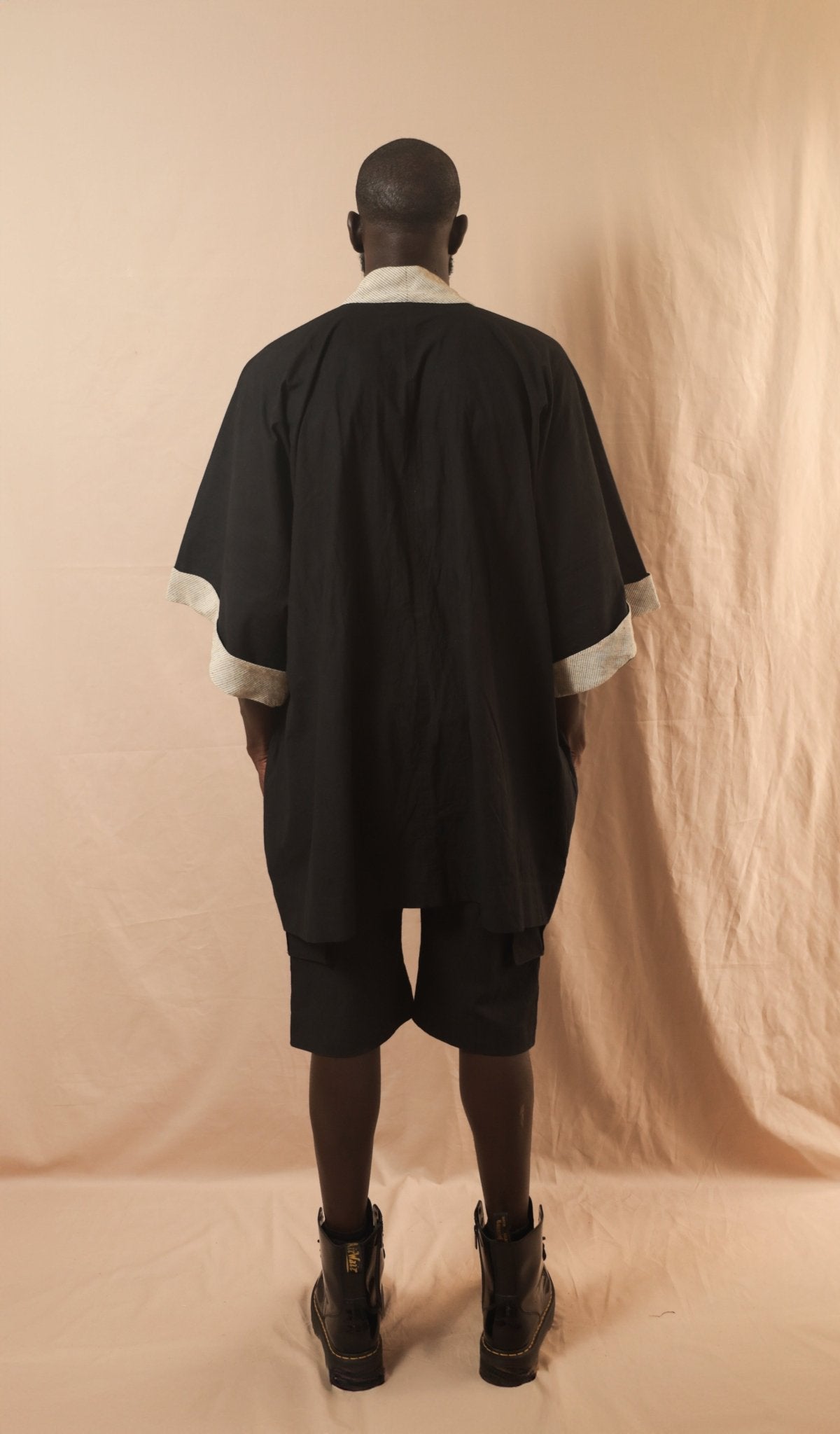 Kimono Sèmèrè Noir - SOKOLATA CLOTHING