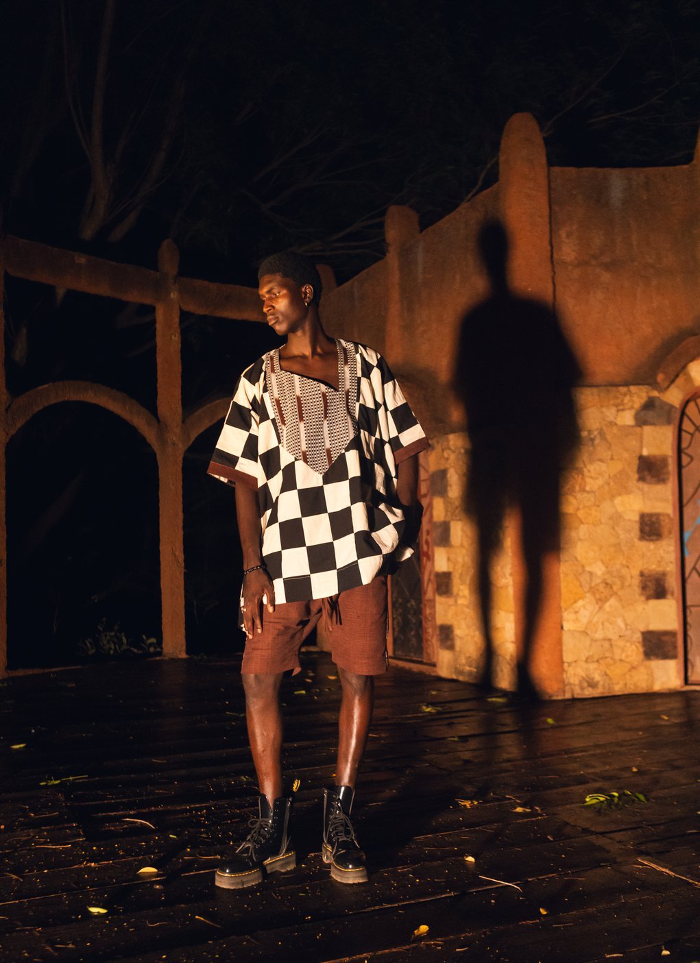 Bubu Djénné Blanc /noir