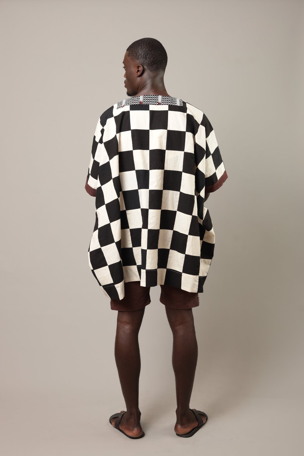 Bubu Djénné Blanc /noir - SOKOLATA CLOTHING