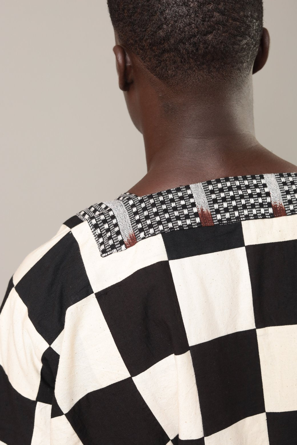 Bubu Djénné Blanc /noir - SOKOLATA CLOTHING