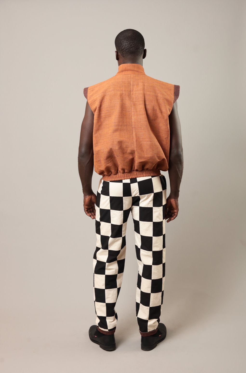 Gilet Kadiolo Orange foncé - SOKOLATA CLOTHING