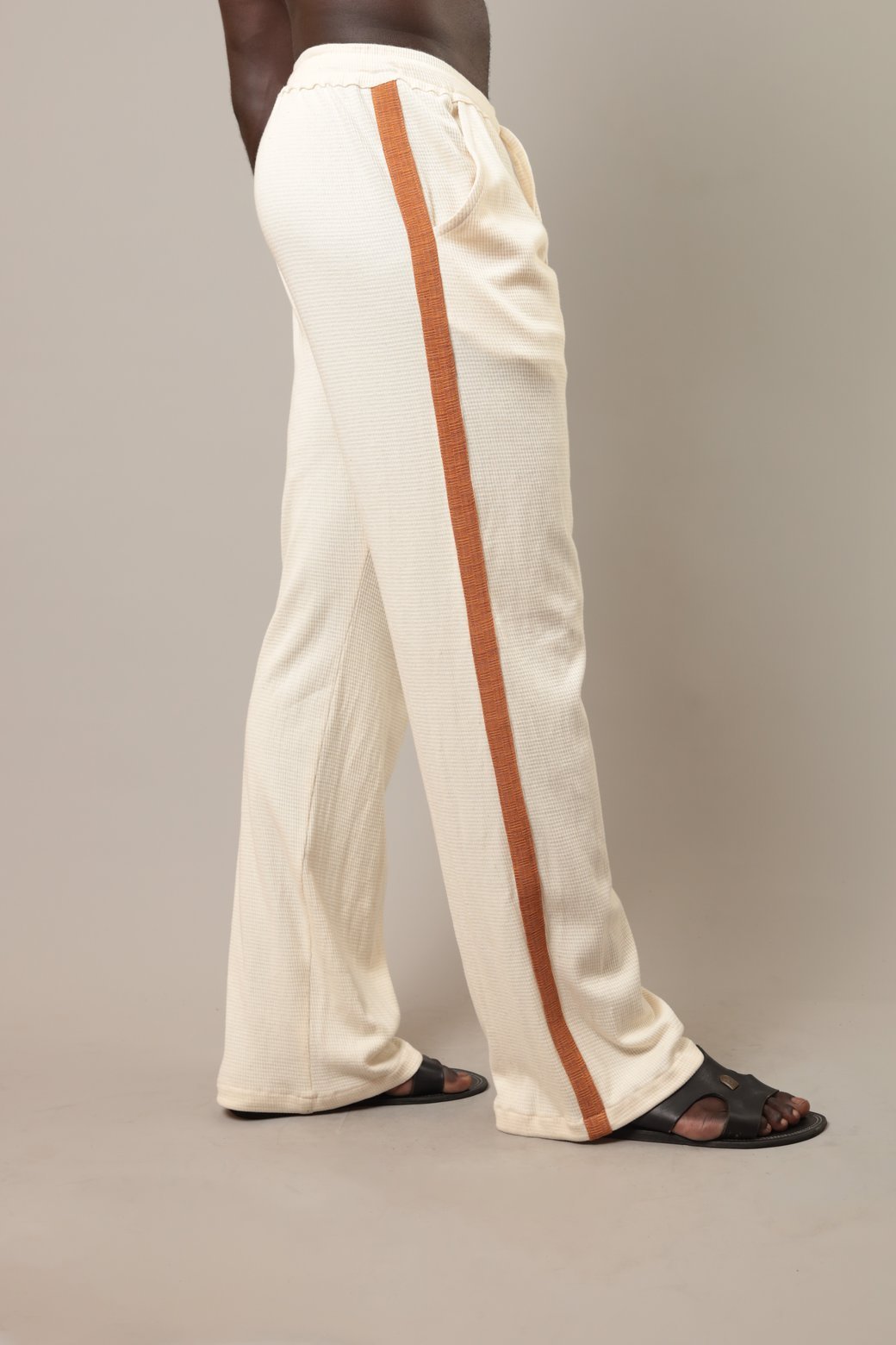 Pantalon Kayes Ecru - SOKOLATA CLOTHING