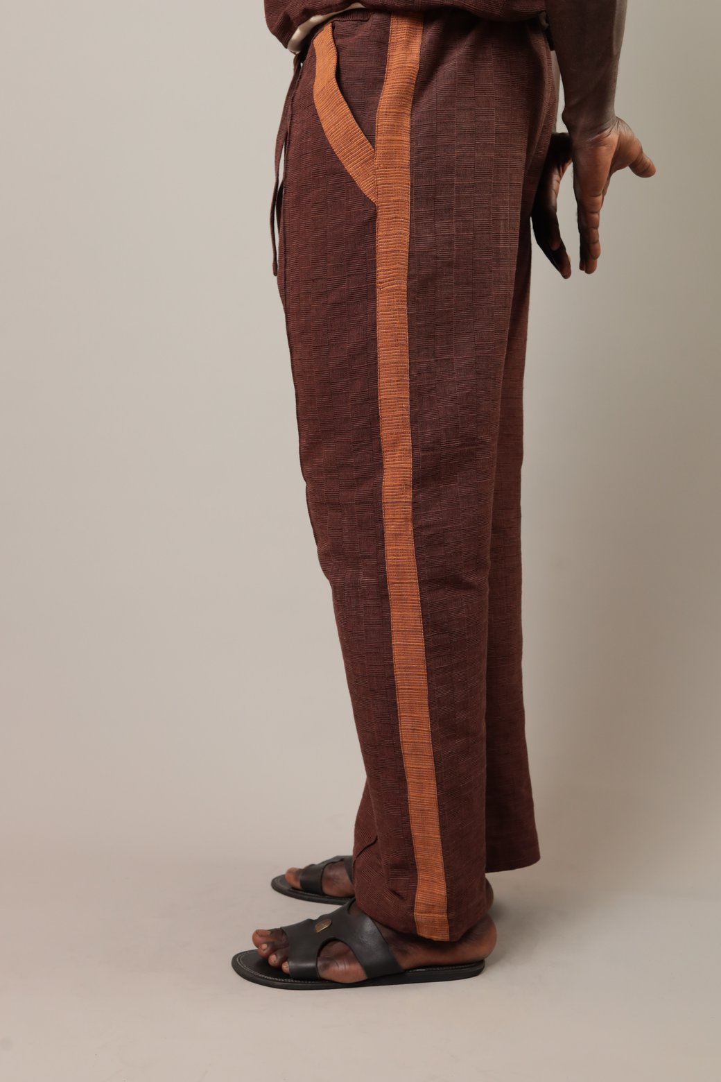 Pantalon Sikasso Marron chocolat - SOKOLATA CLOTHING