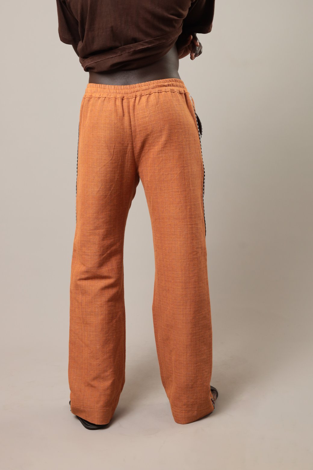 Pantalon Sikasso Orange foncé - SOKOLATA CLOTHING