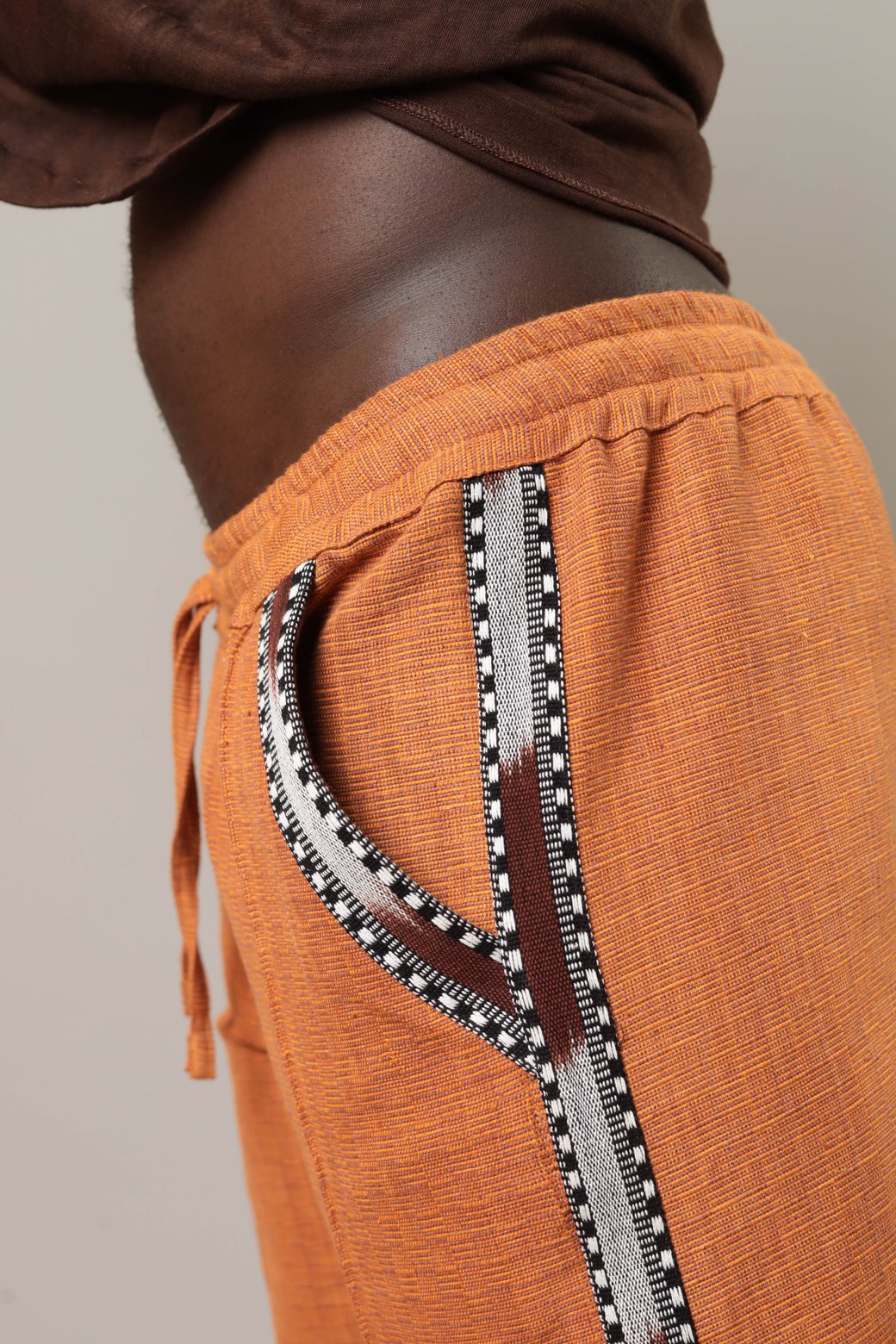 Pantalon Sikasso Orange foncé - SOKOLATA CLOTHING