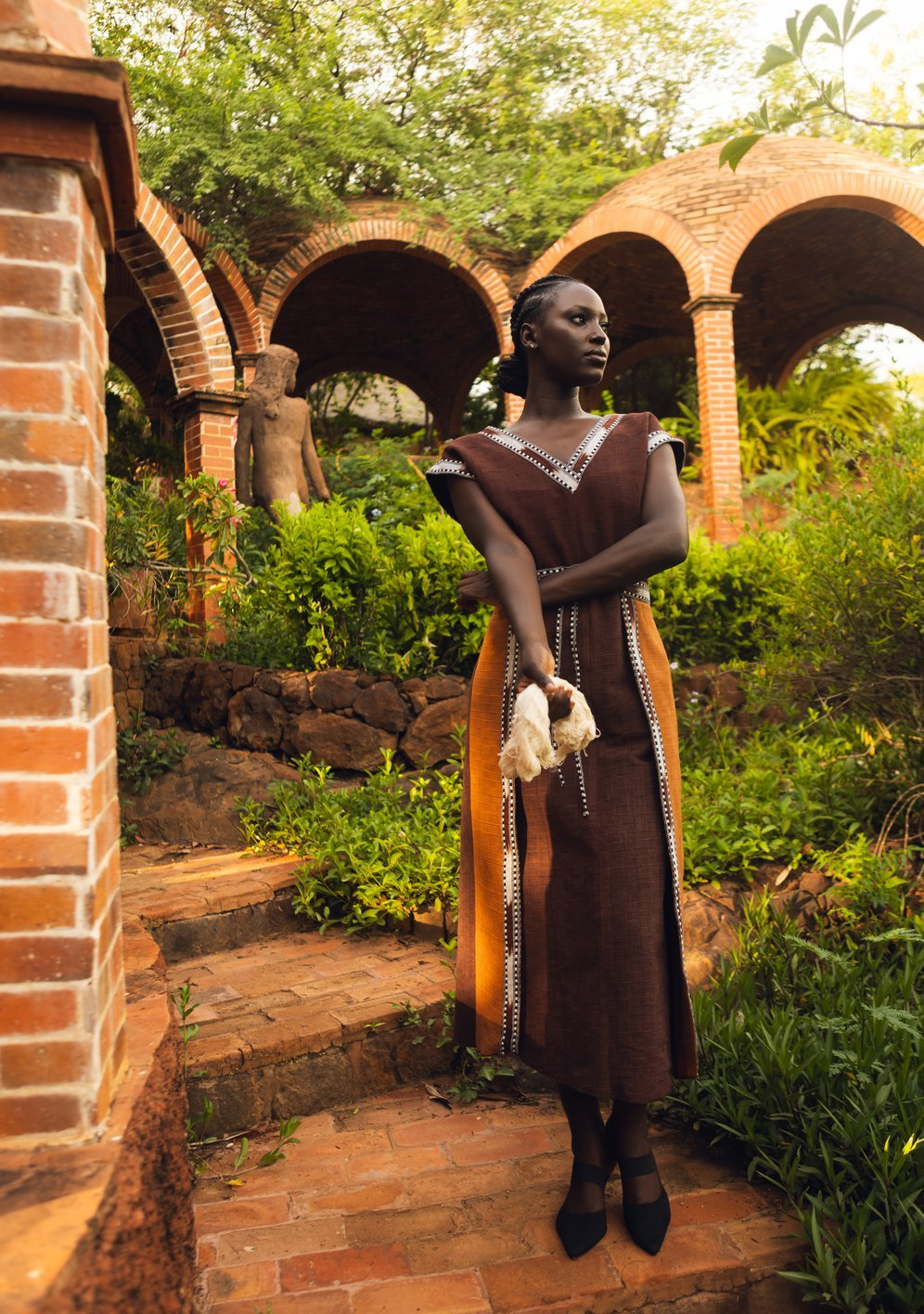 Robe Mopti Marron chocolat - SOKOLATA CLOTHING