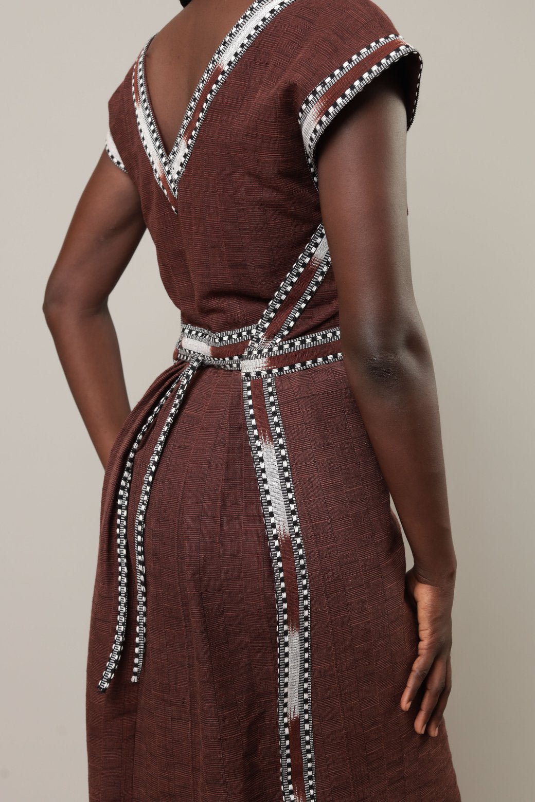 Robe Mopti Marron chocolat - SOKOLATA CLOTHING