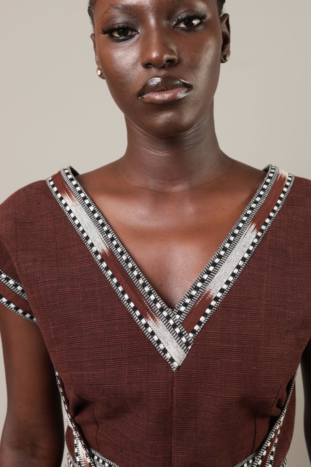 Robe Mopti Marron chocolat - SOKOLATA CLOTHING