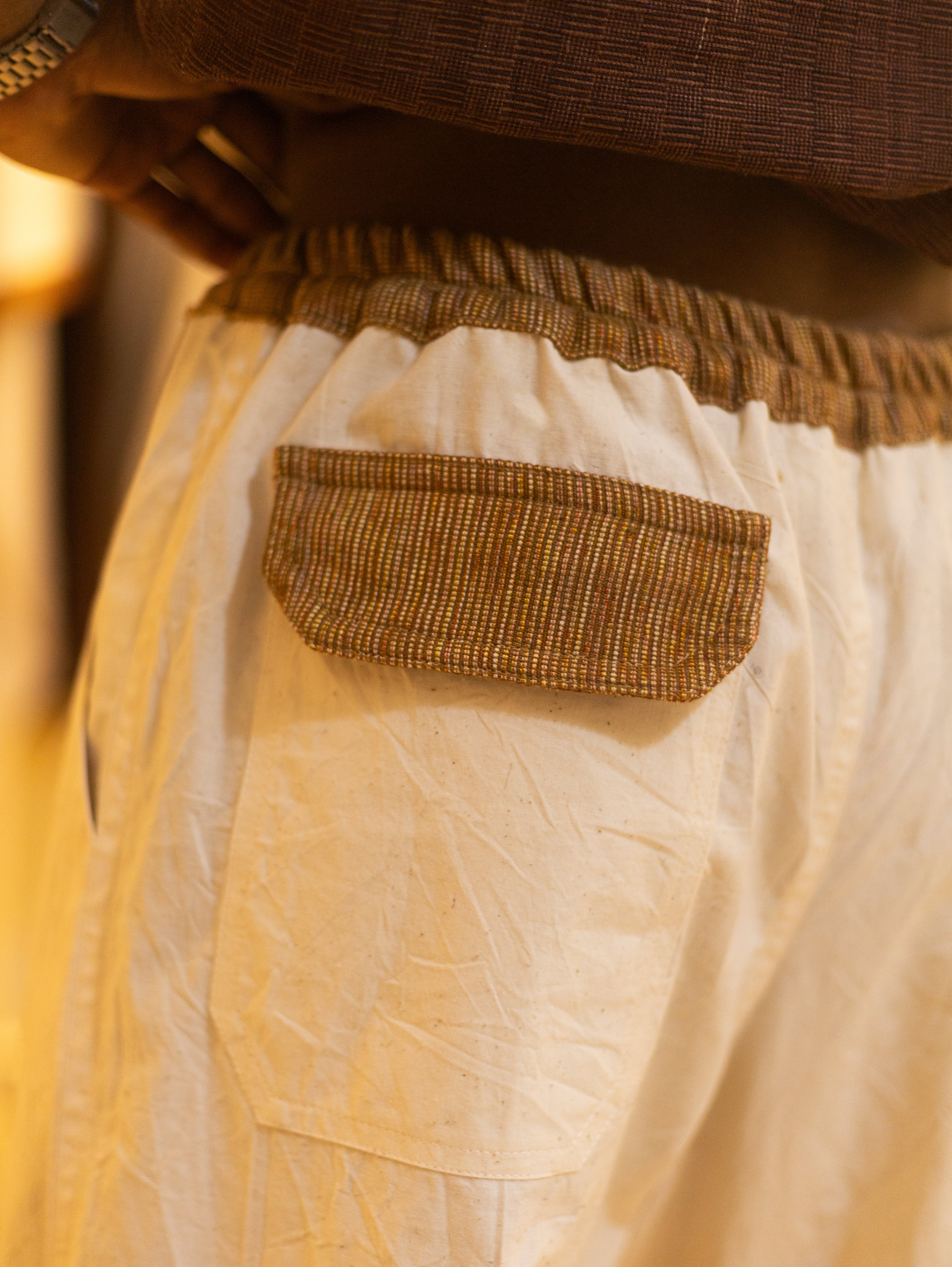 Pantalon Savè Ecru