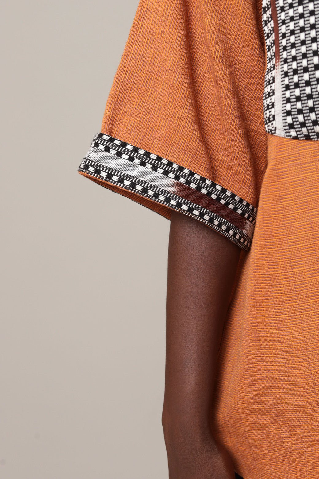 Chemise Gao Orange foncé - SOKOLATA CLOTHING