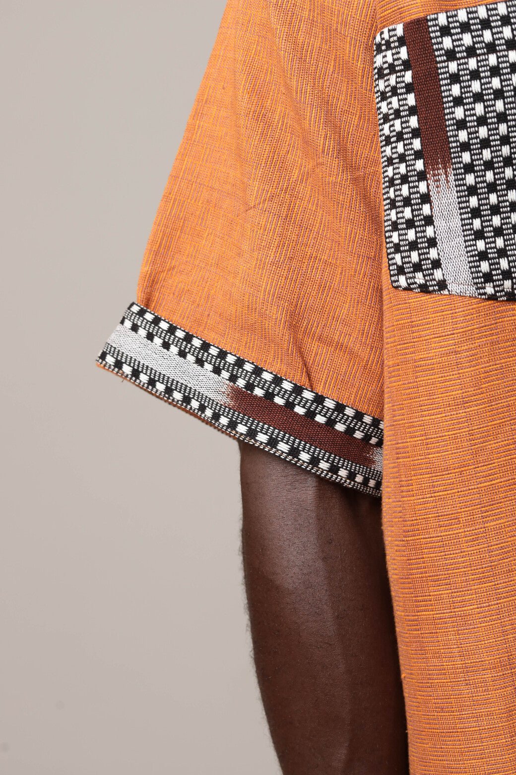 Chemise Gao Orange foncé - SOKOLATA CLOTHING